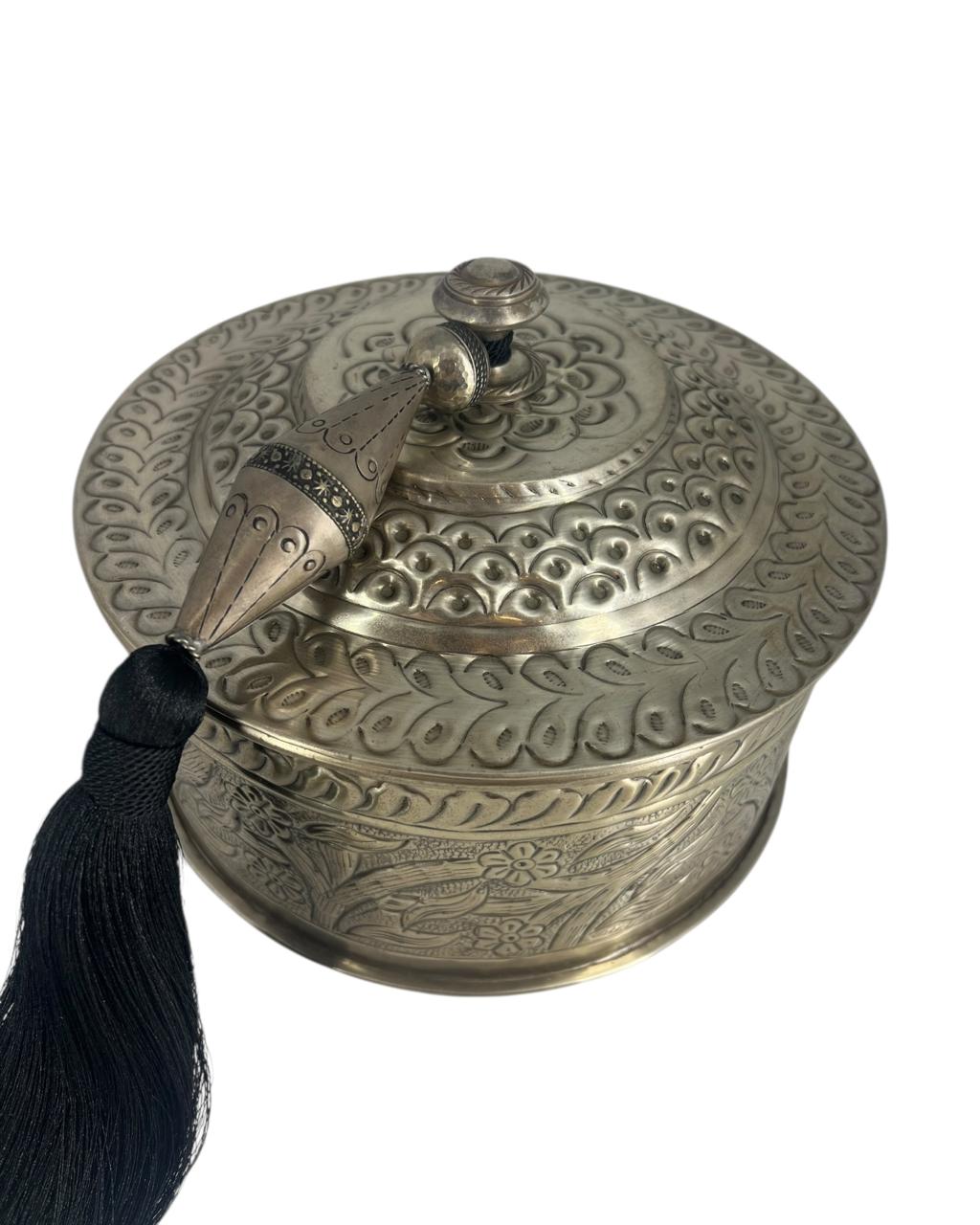 Caixa em Alpaca G Tassel Preto