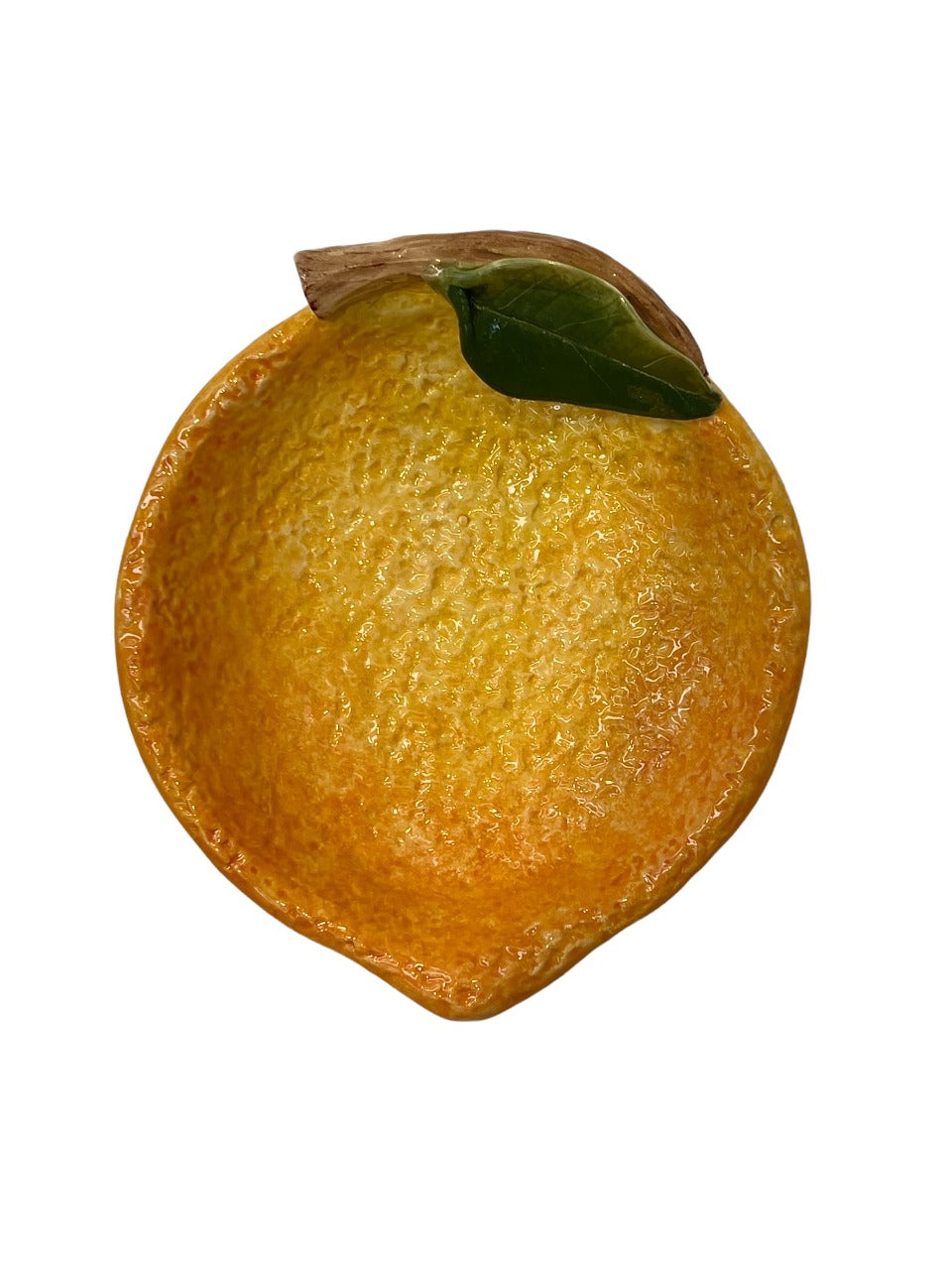 Prato Aperitivo Laranja Pintado A Mão