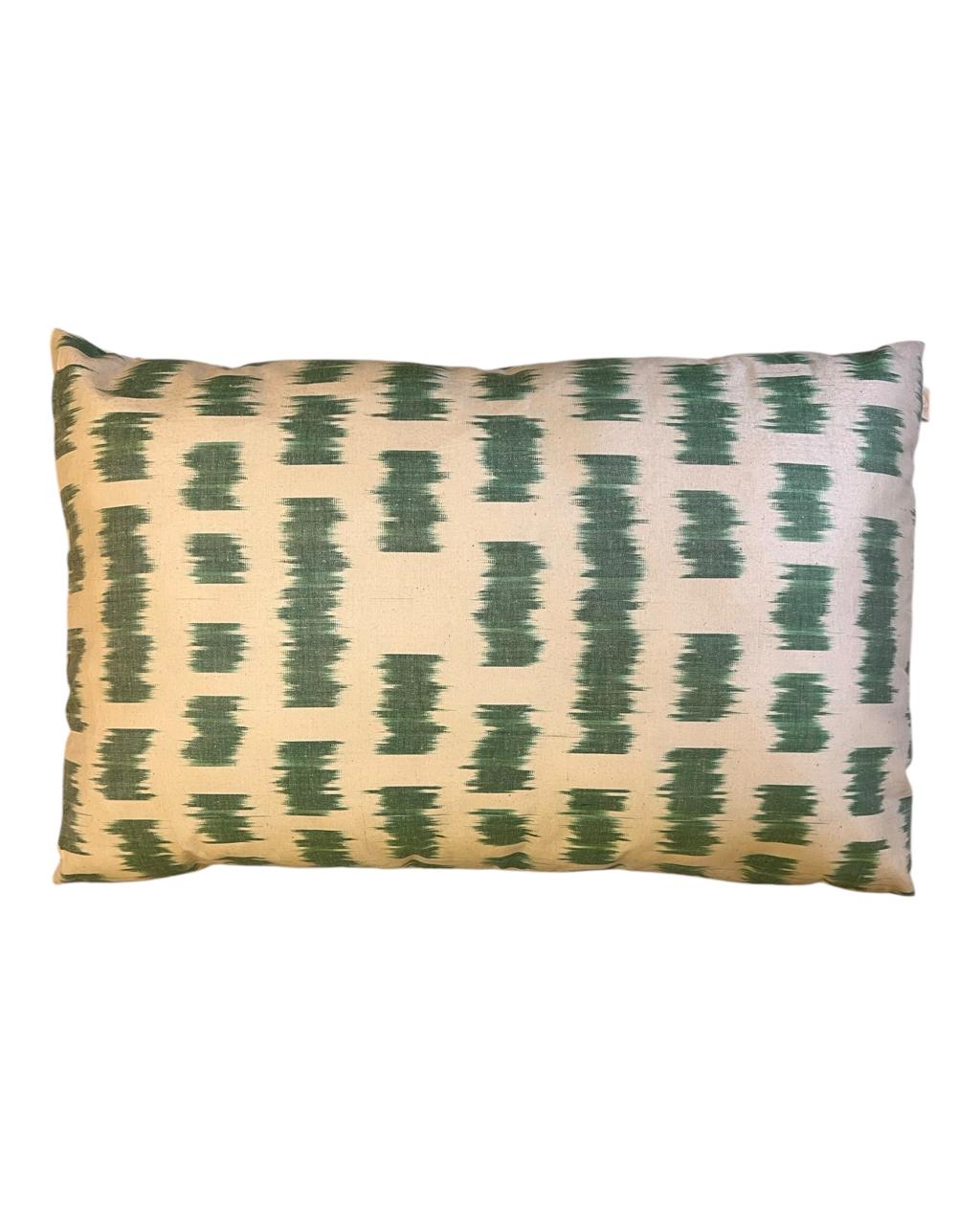 Almofada Ikat Verde