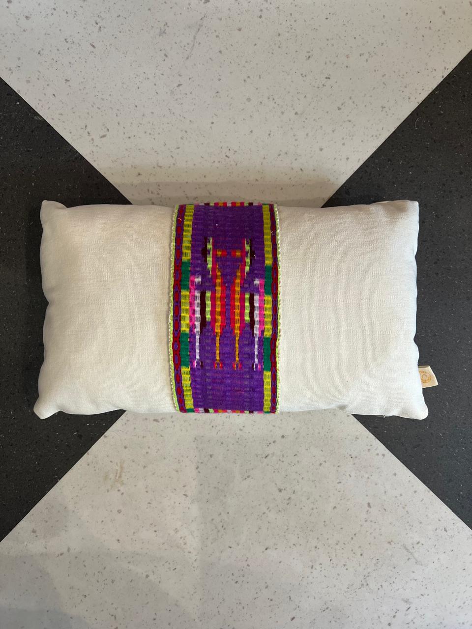 Almofada Ikat Peruano Roxo 50x30 III