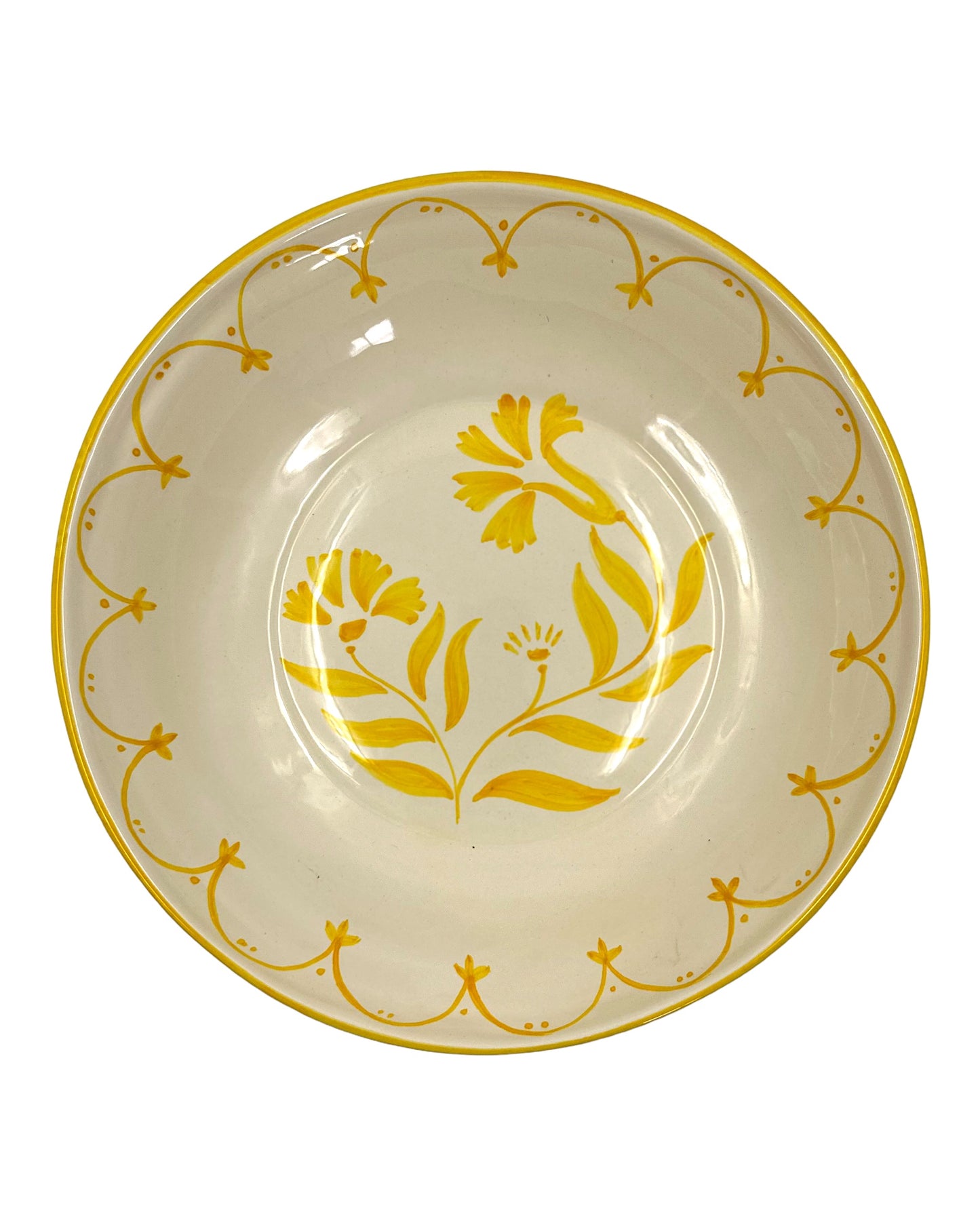 Travessa Redonda Provence Amarelo G