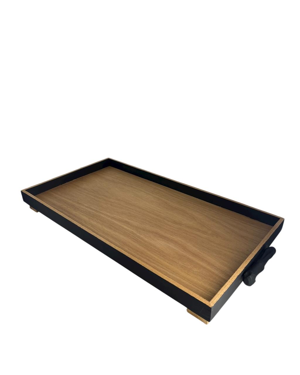 Bandeja Madeira Preta G