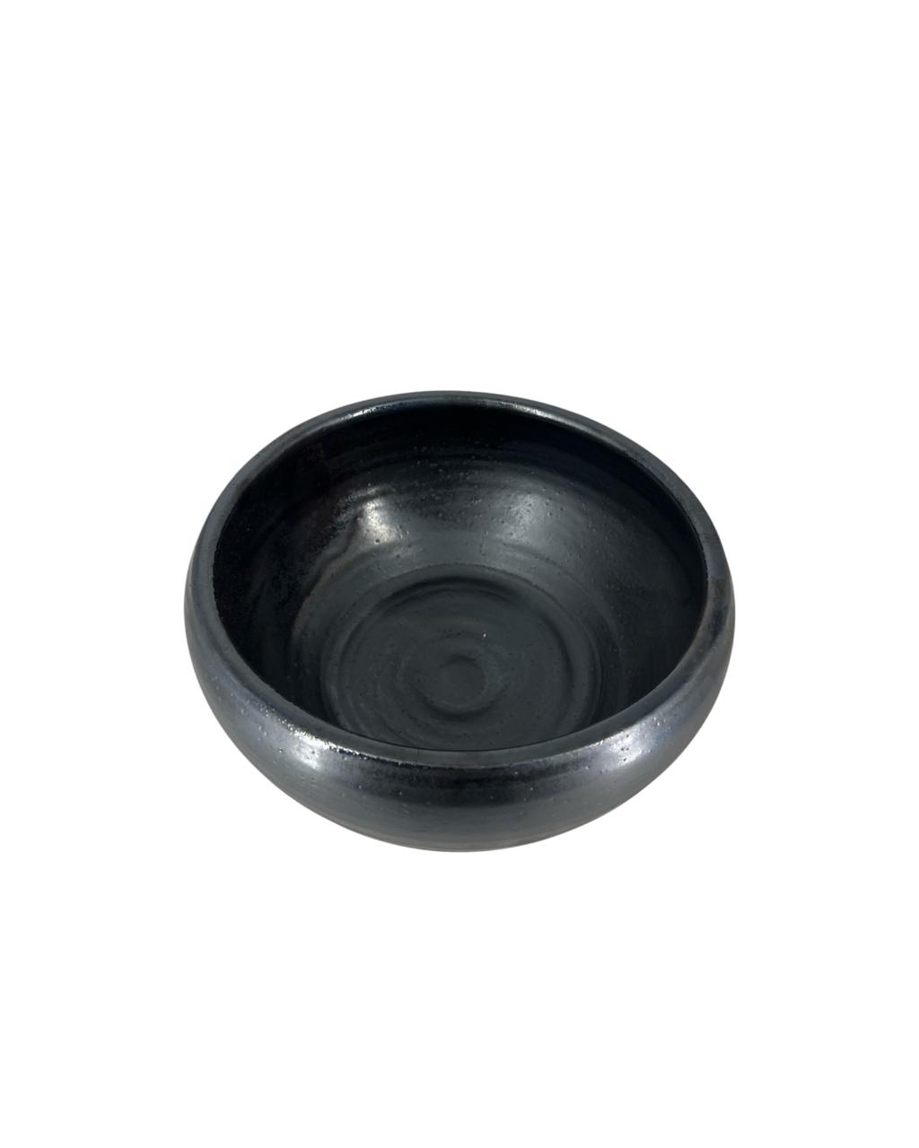 Cachepot Cerâmica Preto M