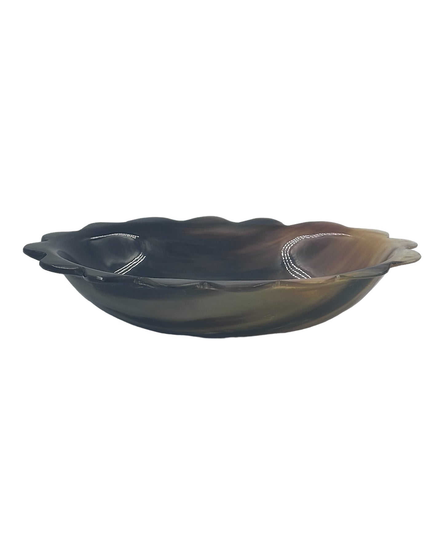 Petisqueira Em Chifre Oval Scallop