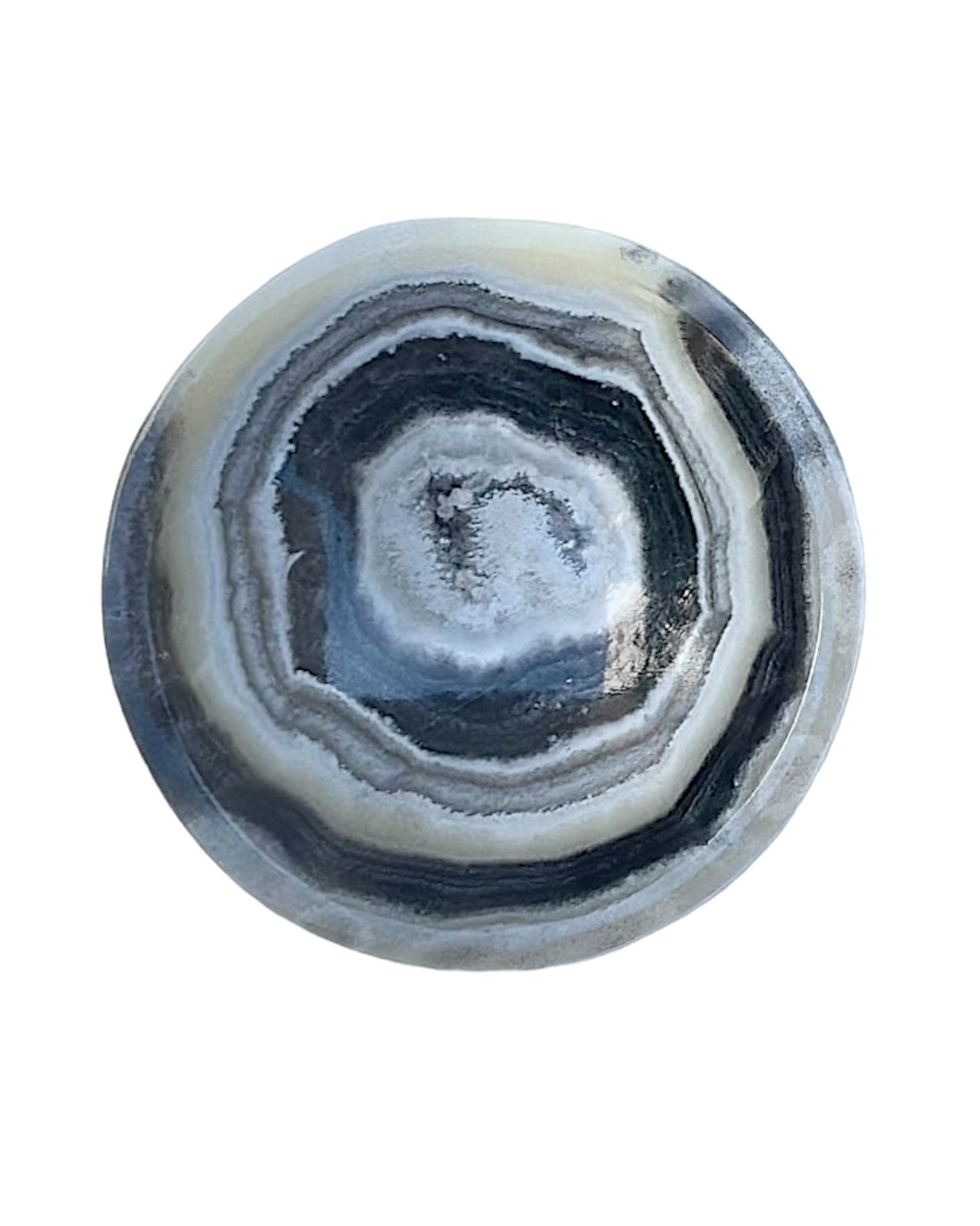 Bowl Pedra Aragonita Zebra