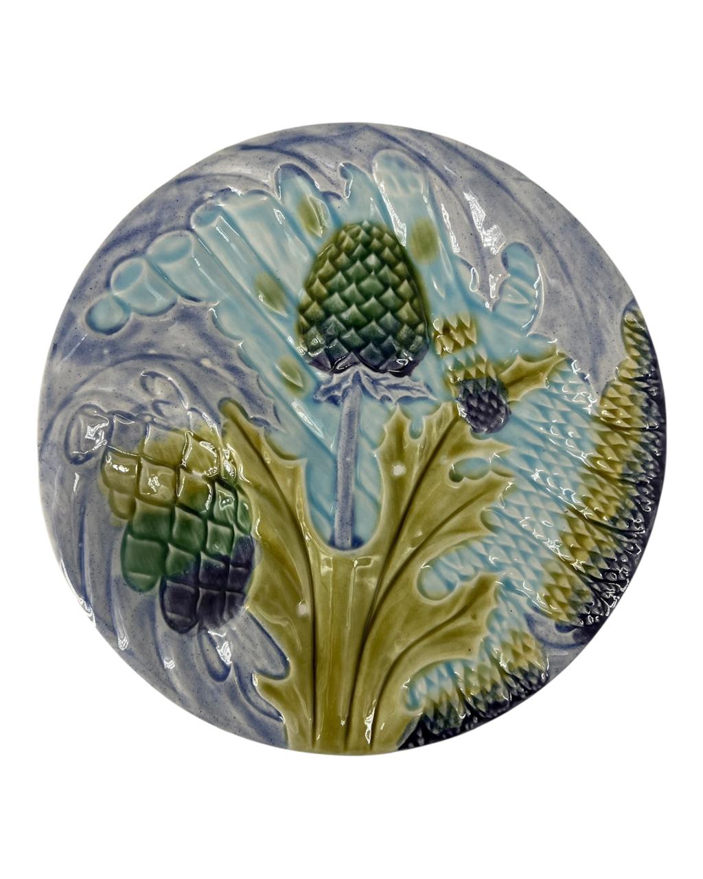 Prato Alcachofra Lilás e Verde
