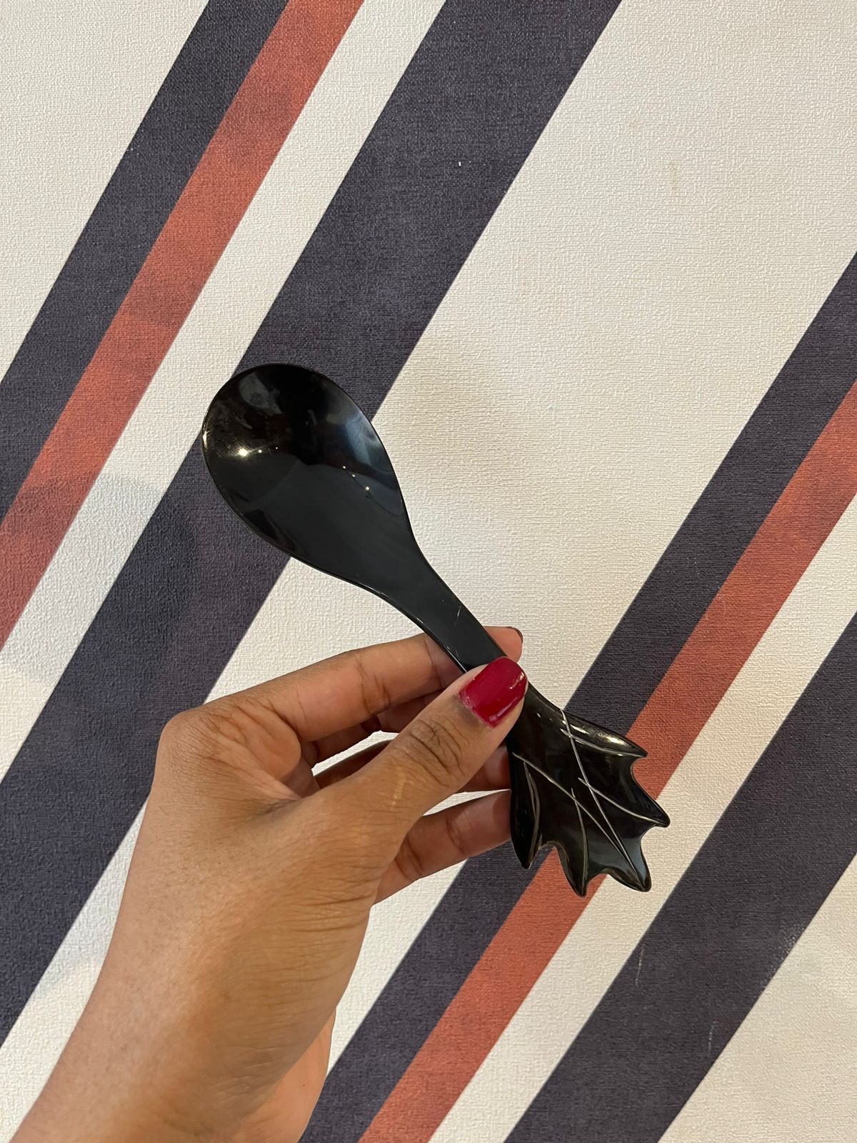 Colher em Chifre Folha