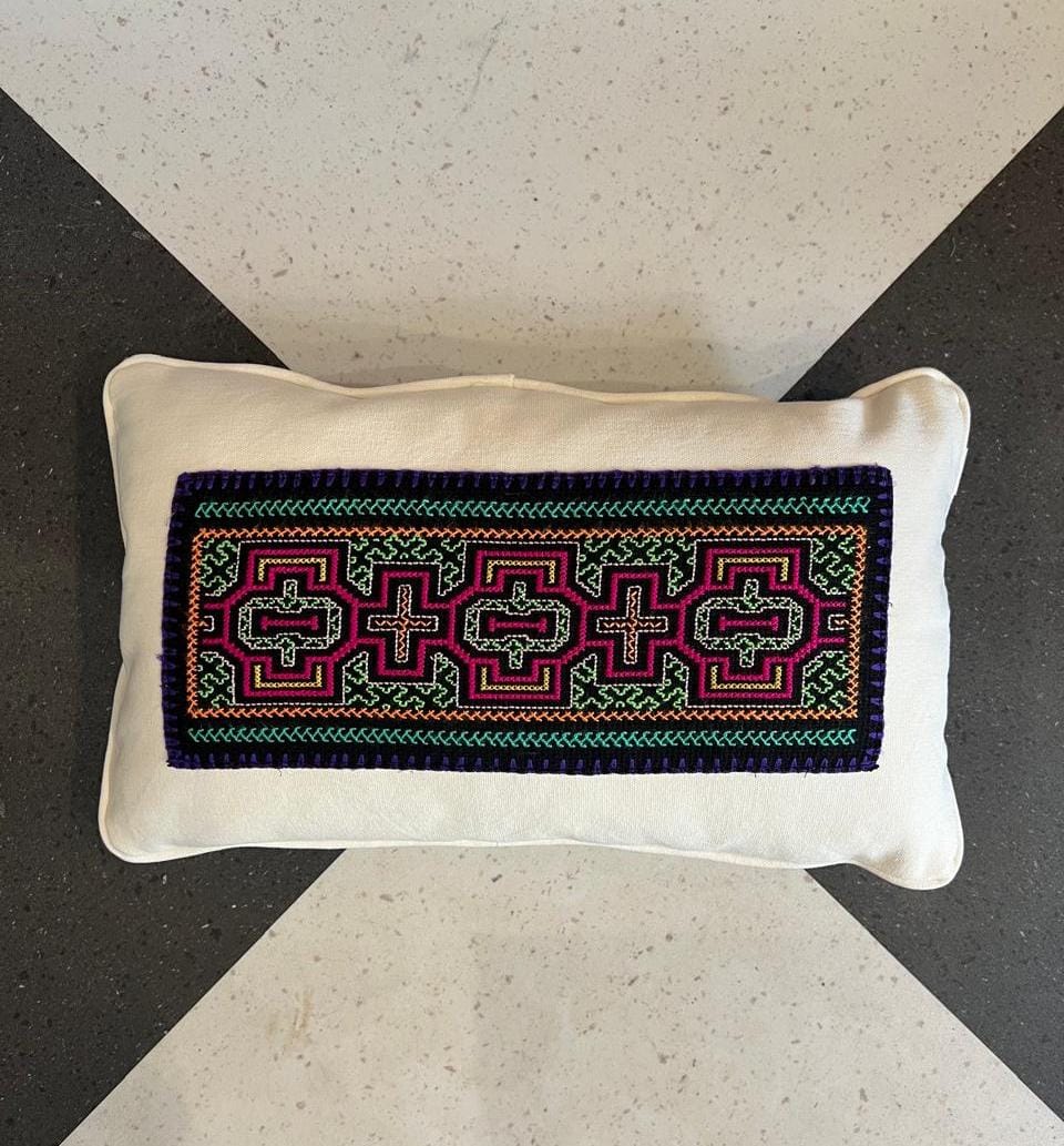 Almofada Patch Bordado Peru II 50x30