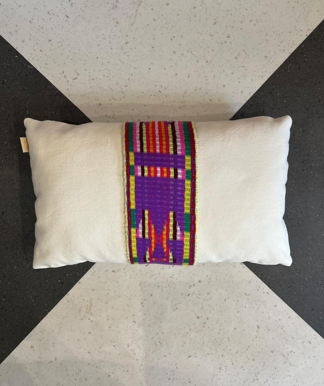 Almofada Ikat Peruano Roxo 50x30 I
