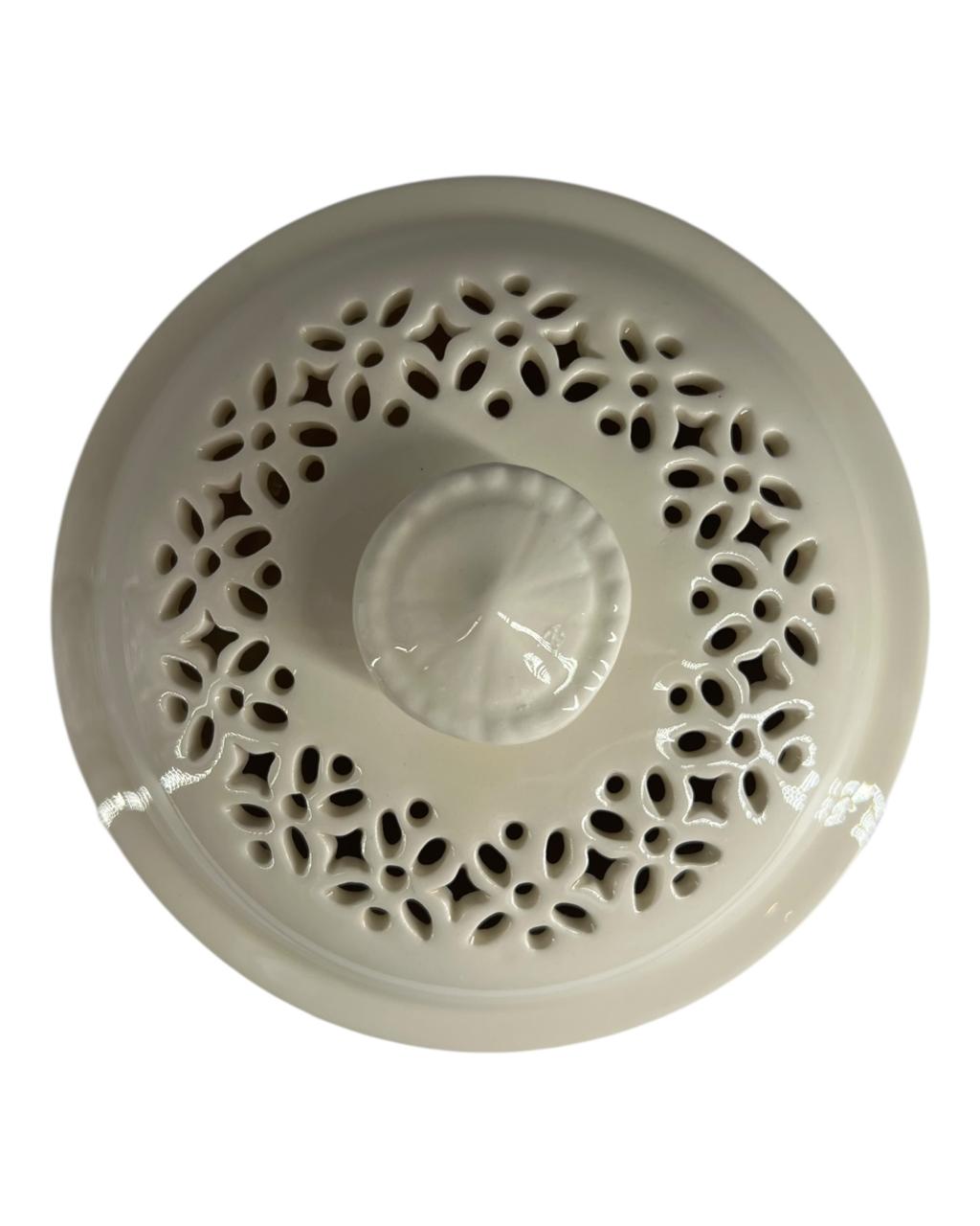 Açucareiro Botão Royal Creamware