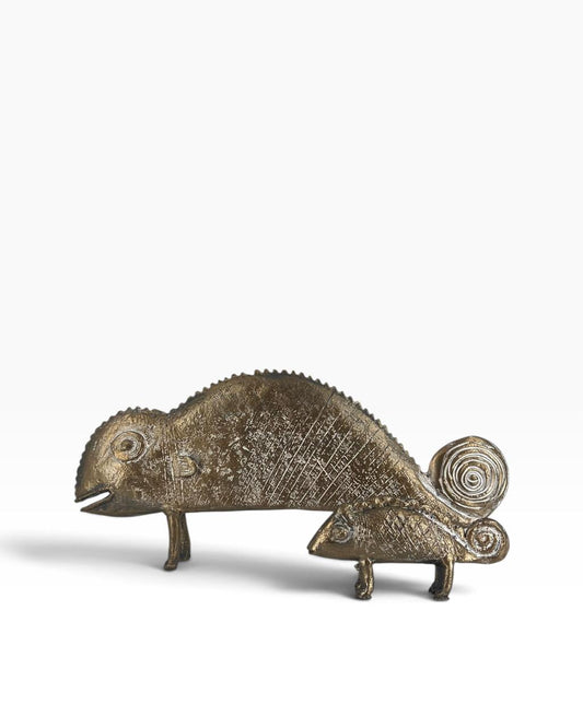Escultura Camaleões