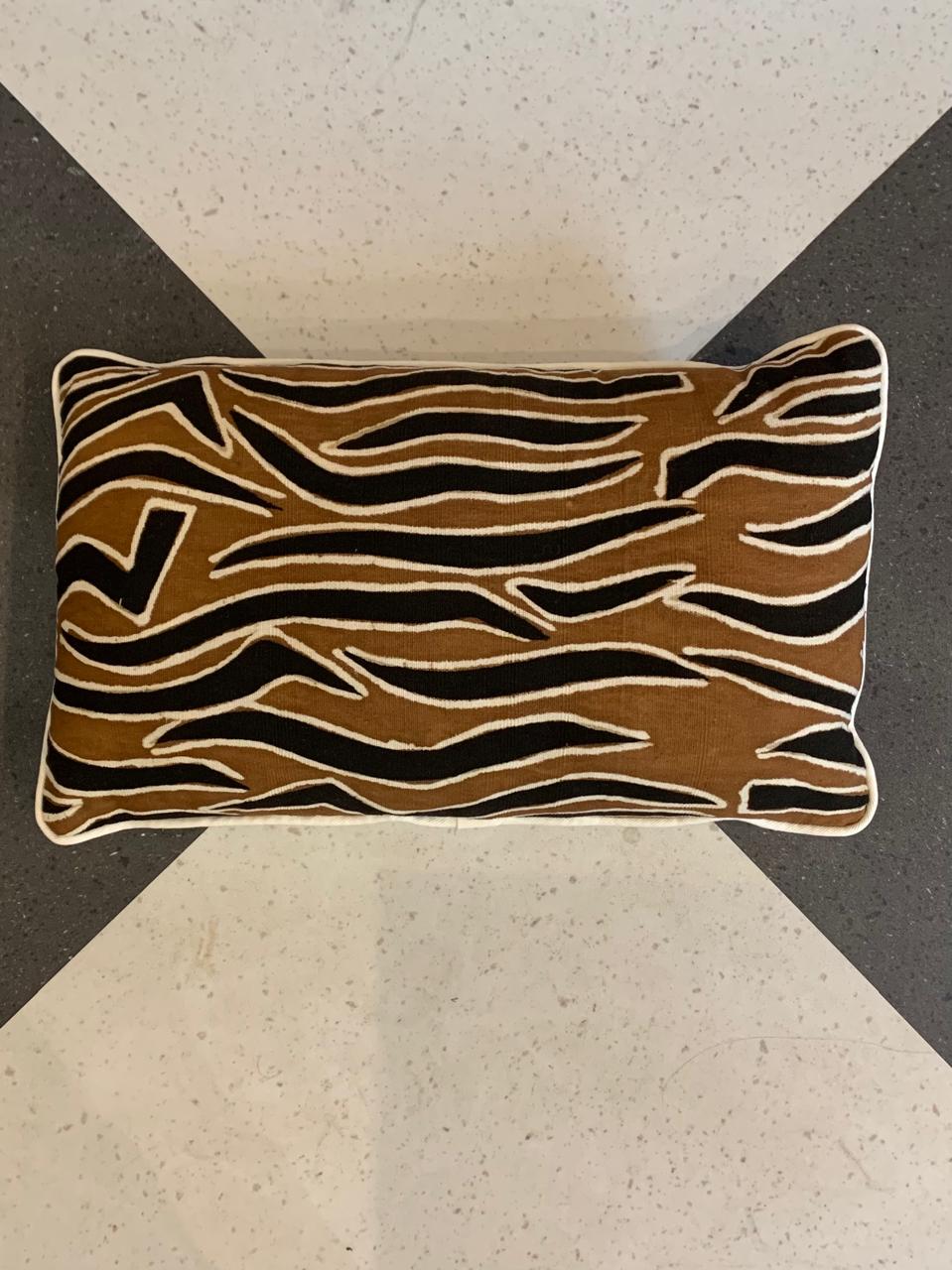 Almofada Ndomo Zebra Baguete 50x30
