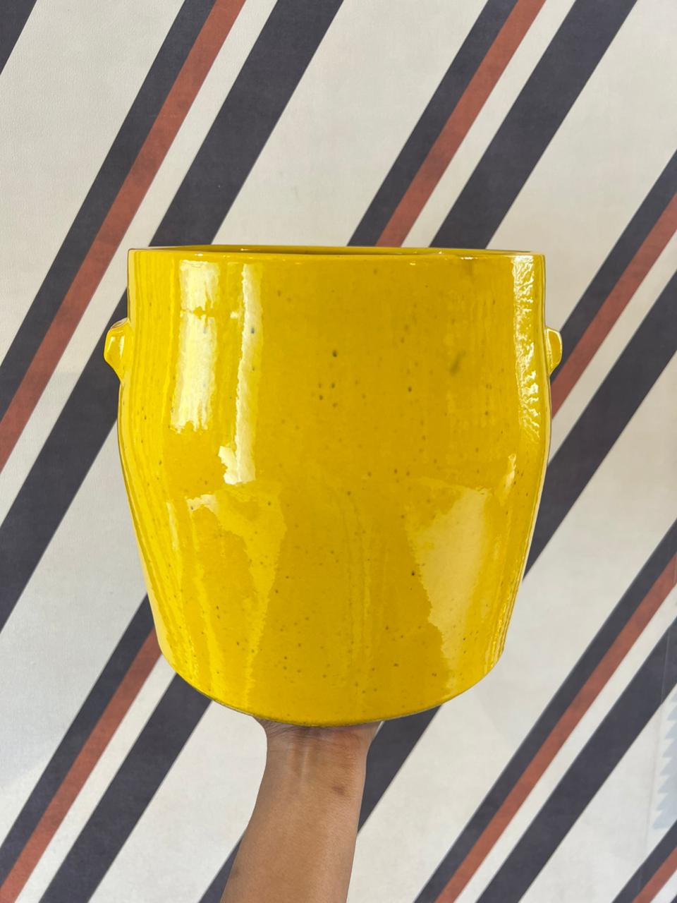 Cachepot Amarelo