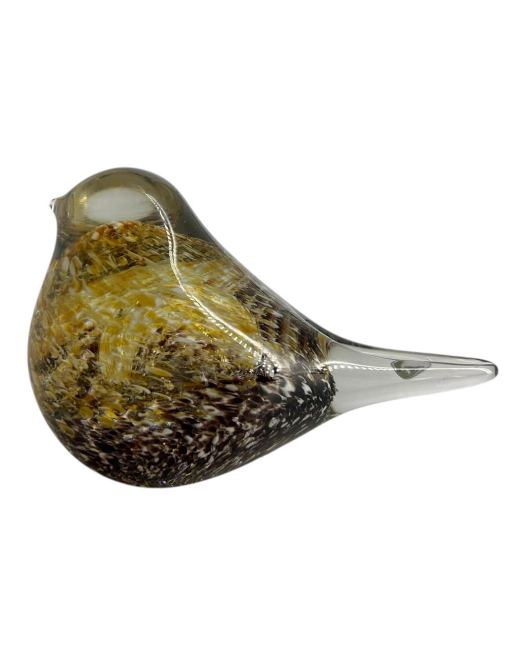 Escultura Pássaro em Vidro IV