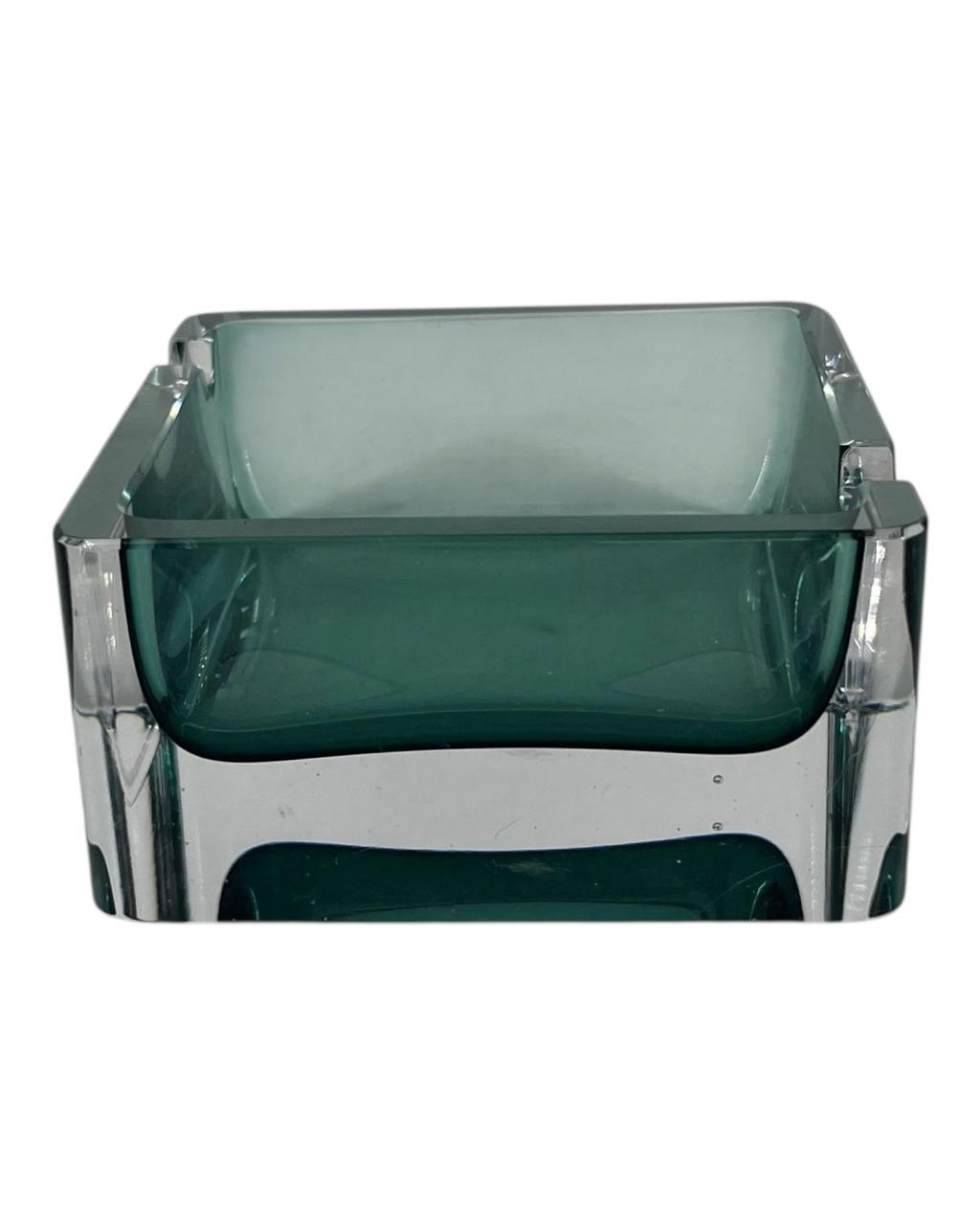 Cinzeiro Murano Verde