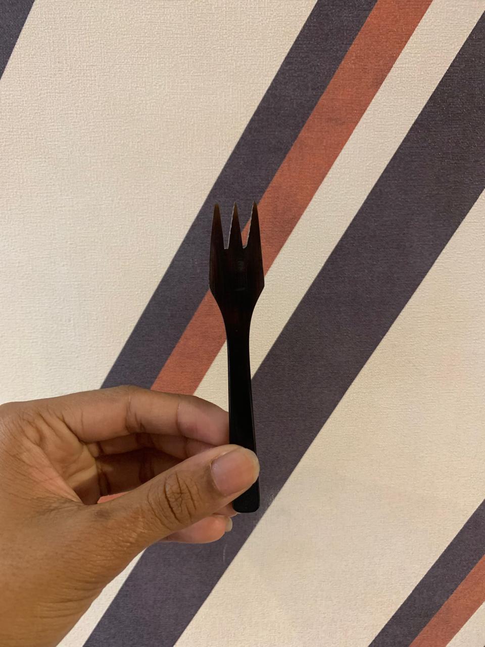 Garfo para Aperitivo em Chifre