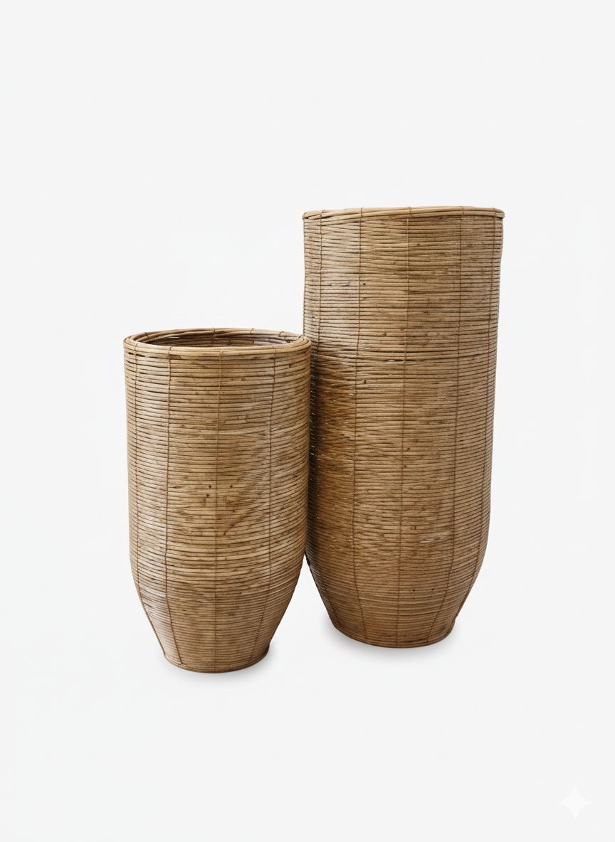 Vaso de Chão Kit 2 Peças