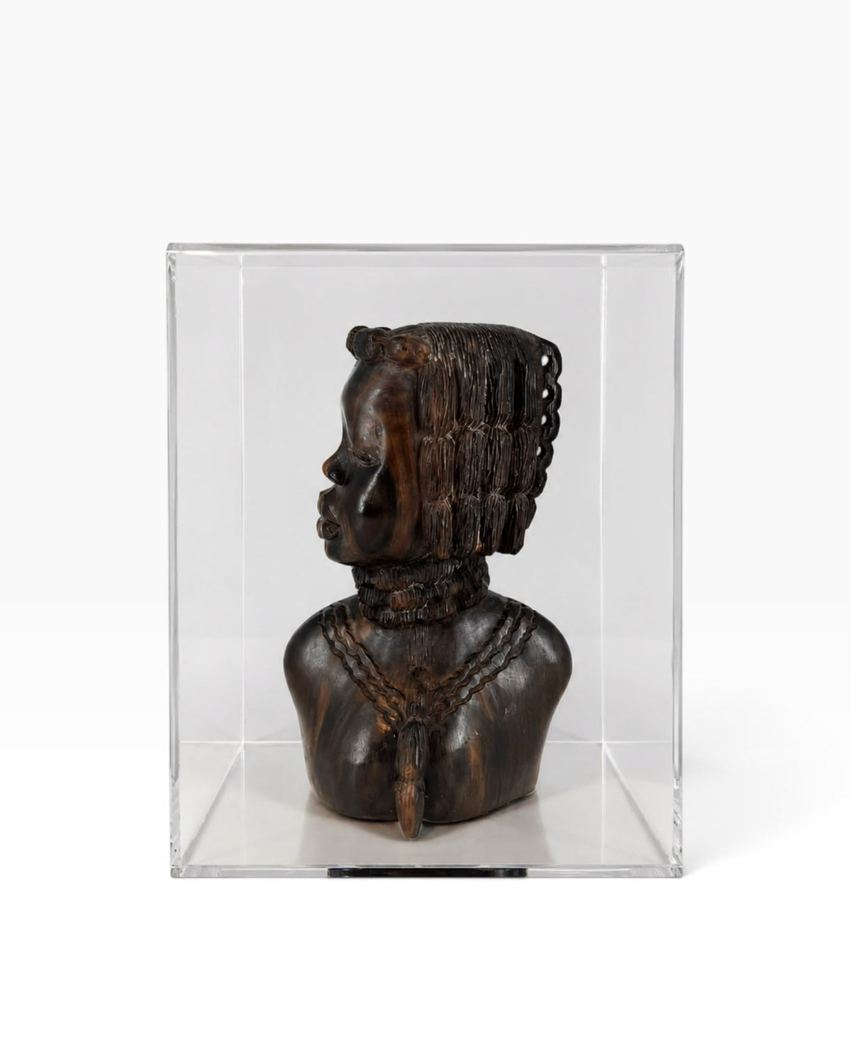 Busto Africana Ébano