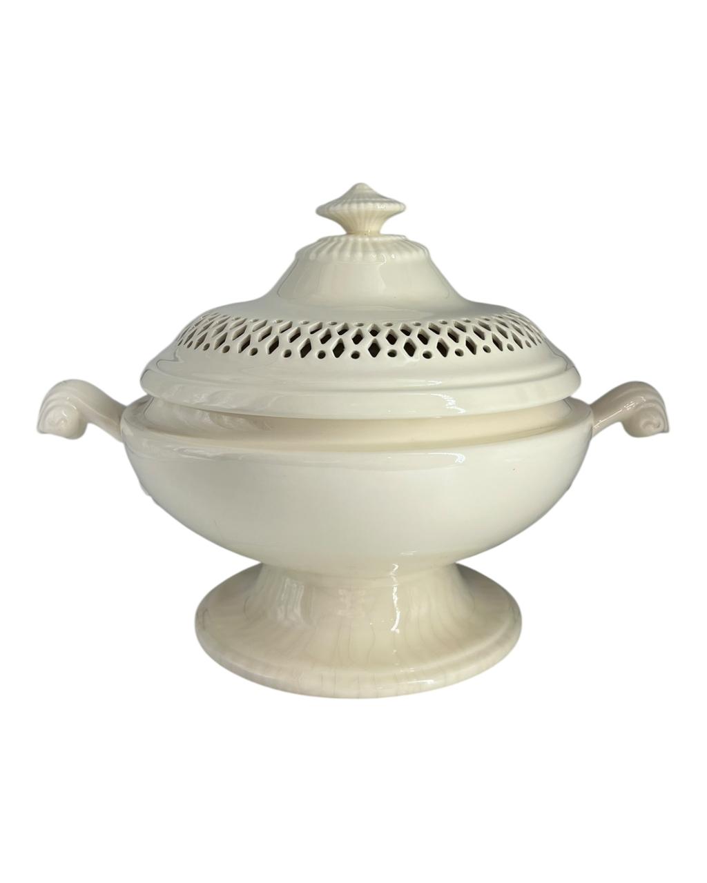 Sopeira Renda c/ Alças Royal Creamware