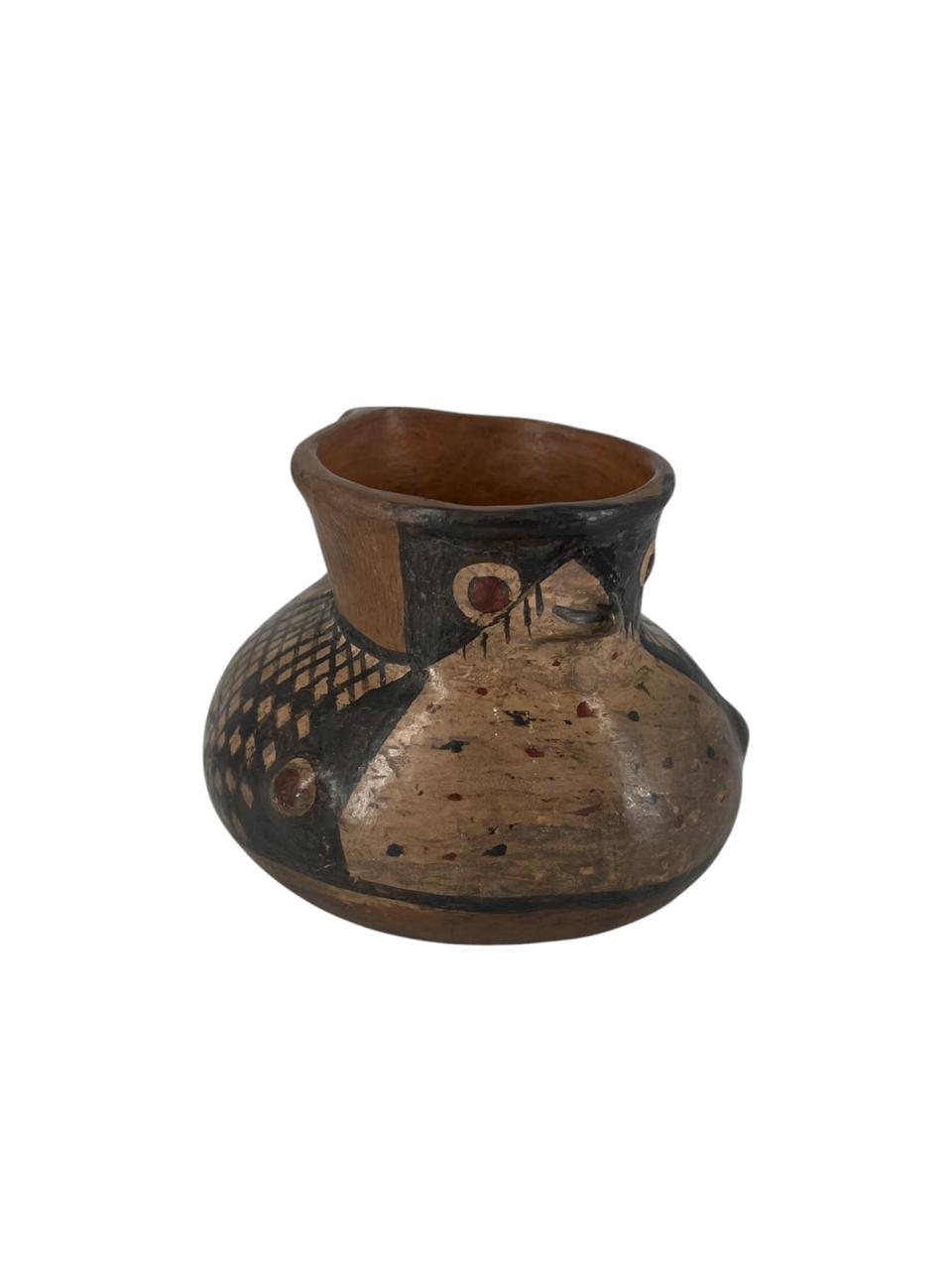 Vaso de Barro Pássaro
