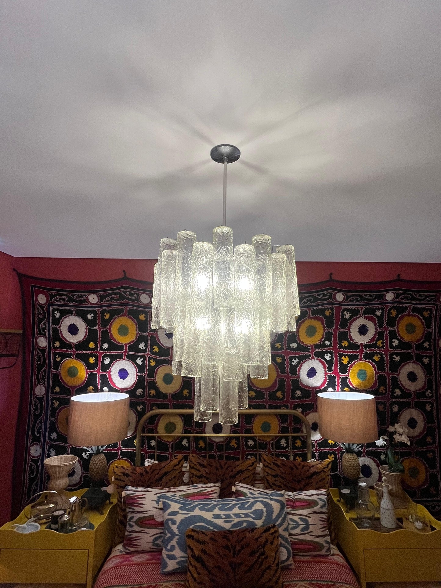 Lustre Vintage Vidro
