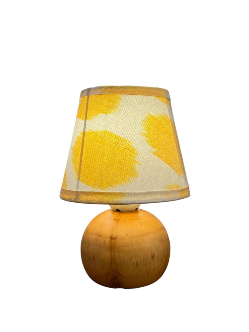 Mini Abajur Ikat Amarelo P