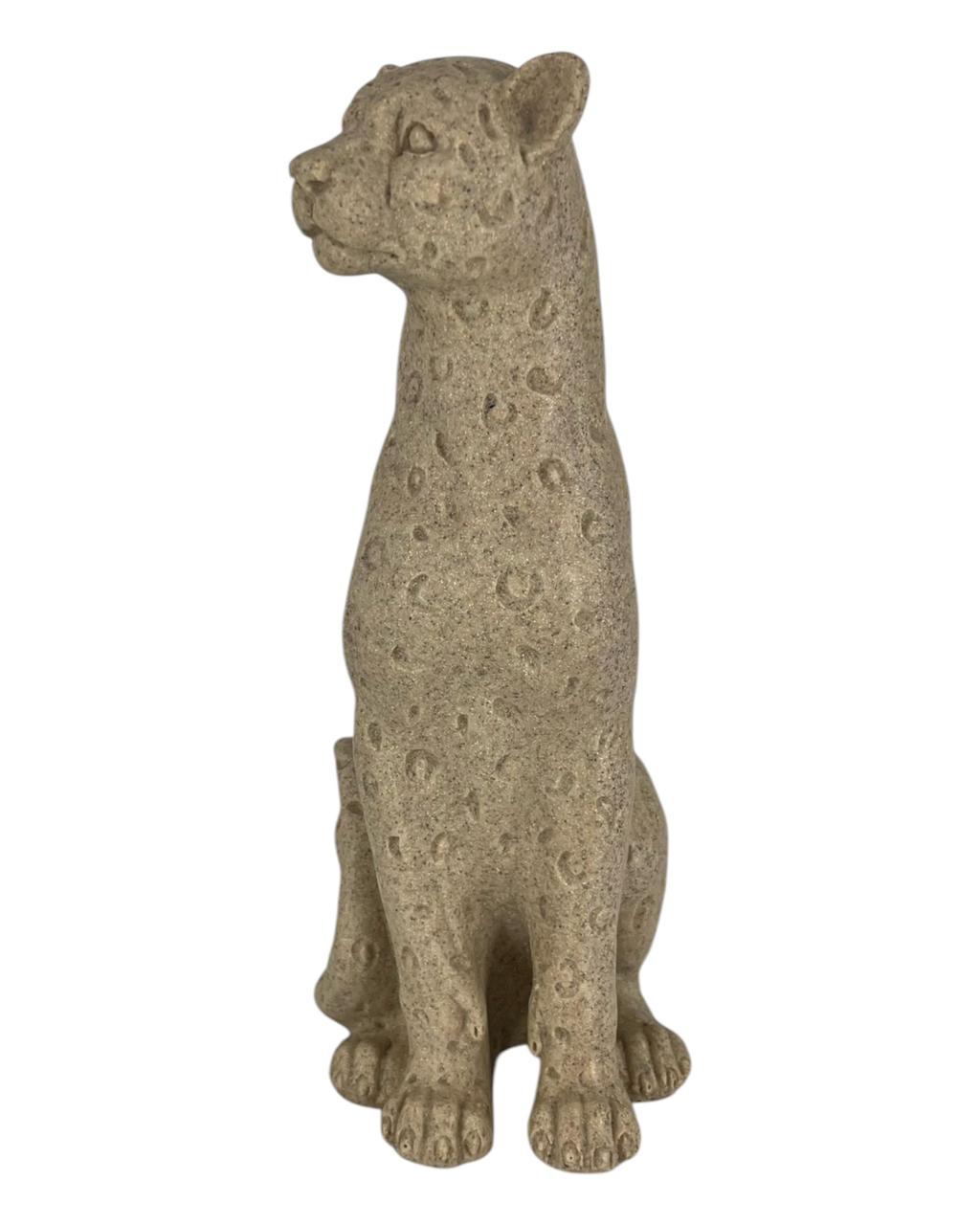 Escultura Leopardo M