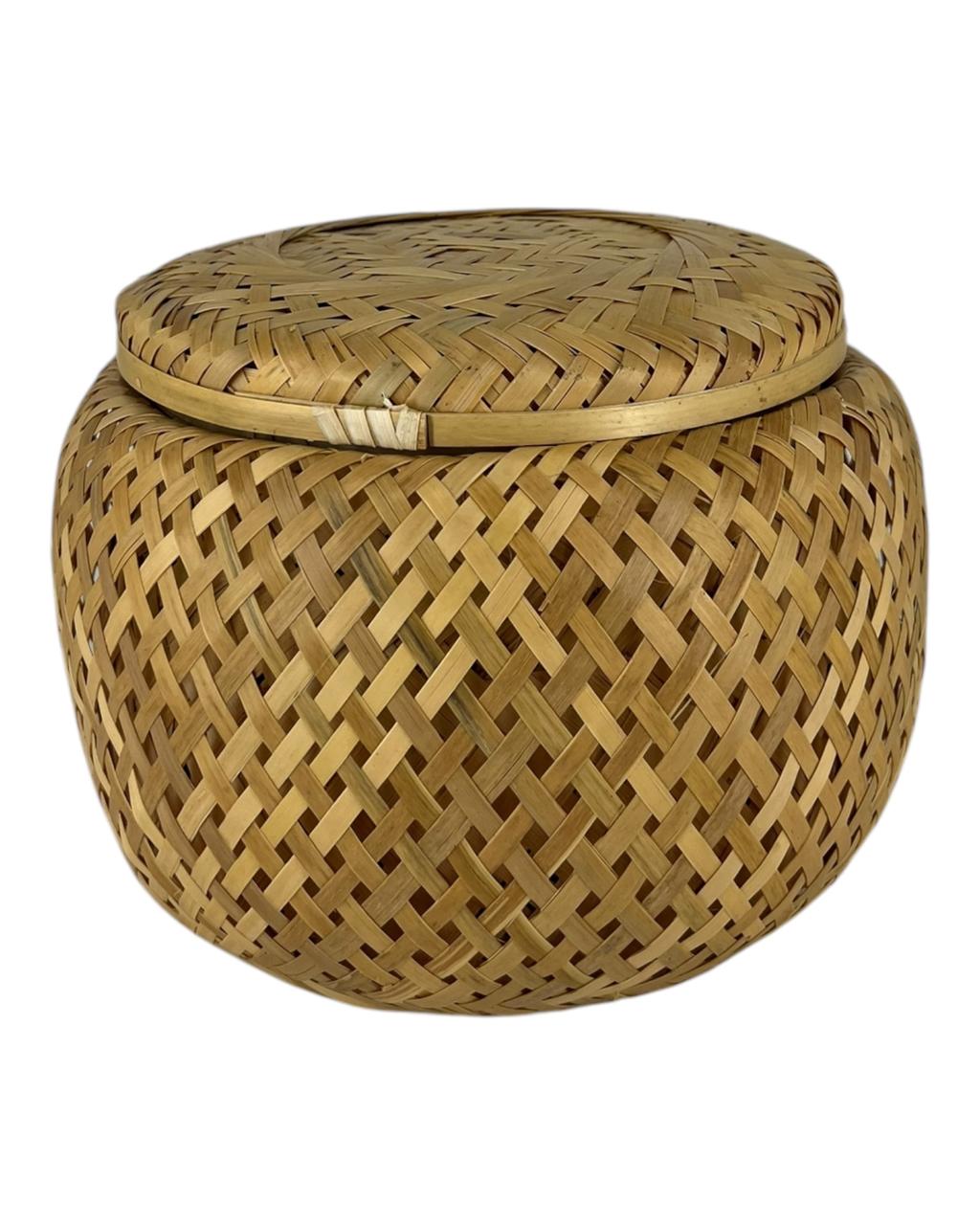 Caixa Em Bambu M