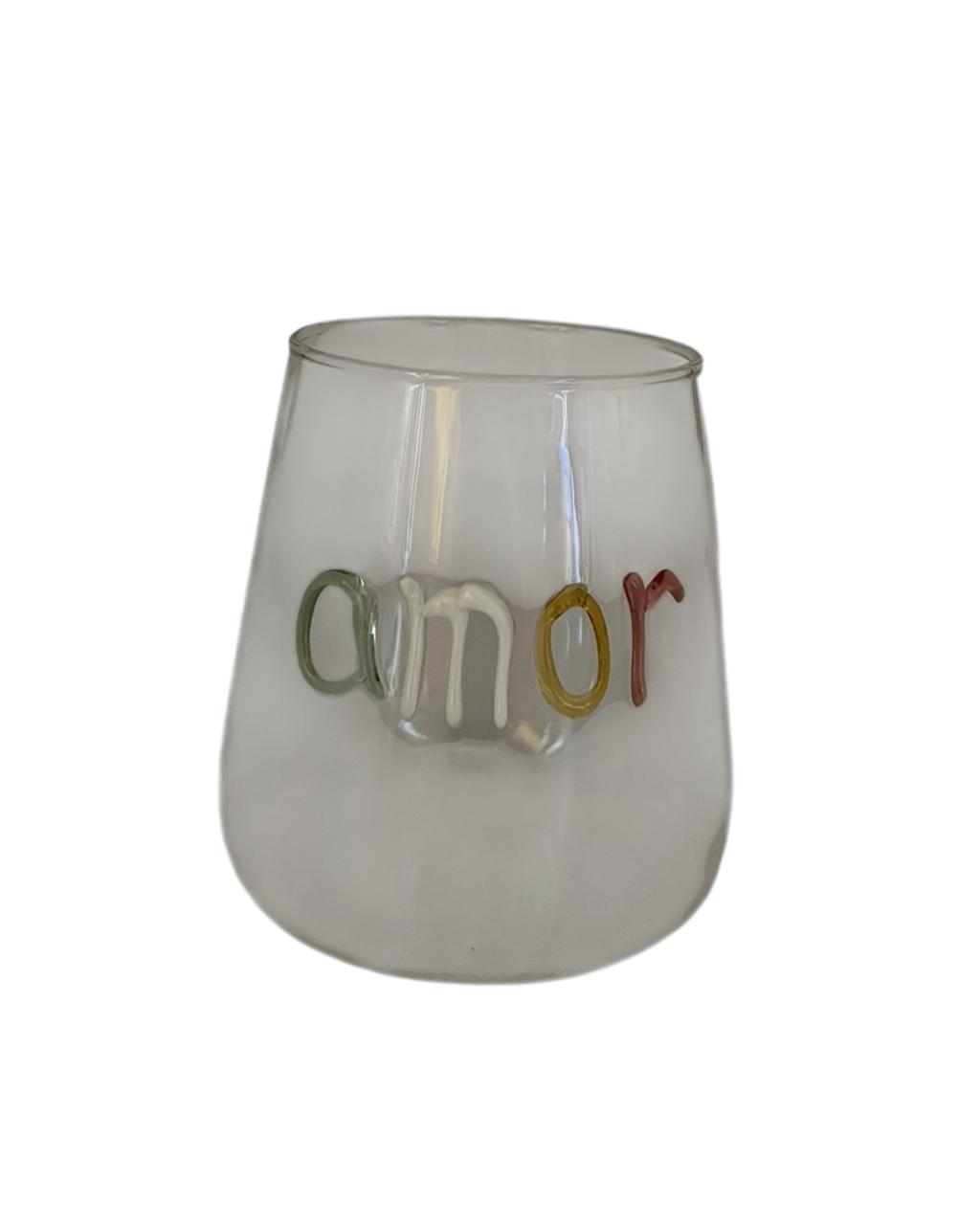 Copo De Vidro Amor