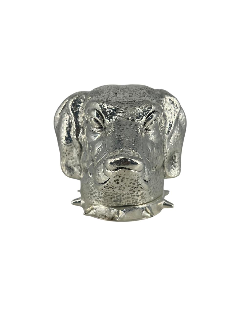 Caixa Cachorro em Prata