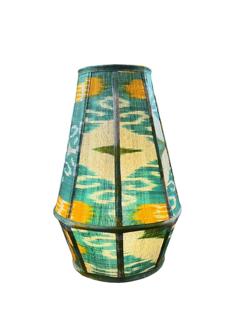 Lanterna Ikat Turquesa