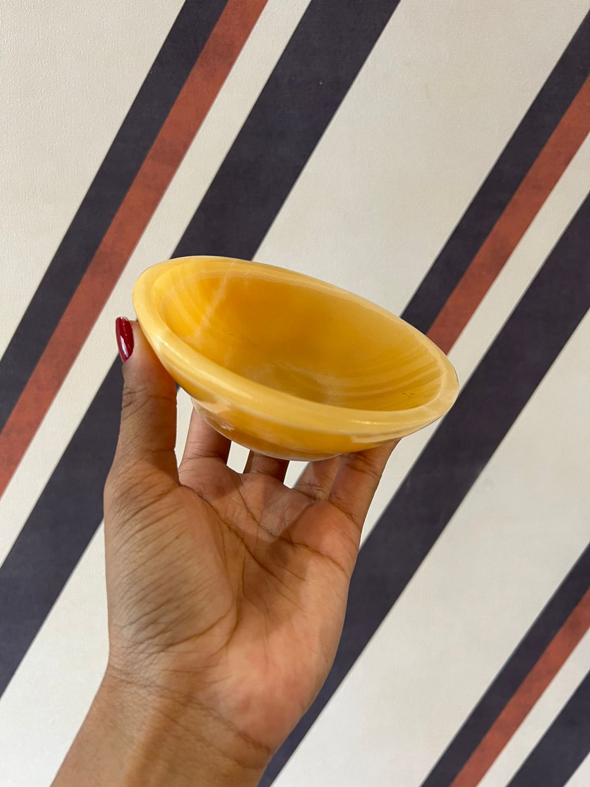 Bowl Calcita Laranja