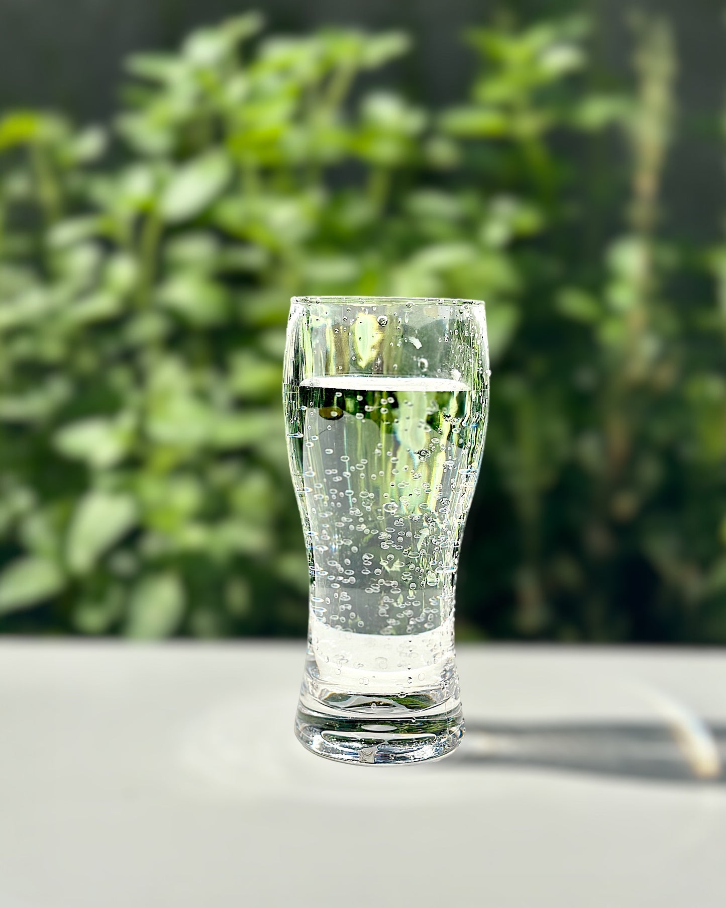 Set de 6 Copos Tulipa Acrílico Bolhas