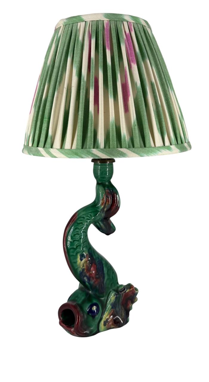 Cúpula Plissada Ikat Verde