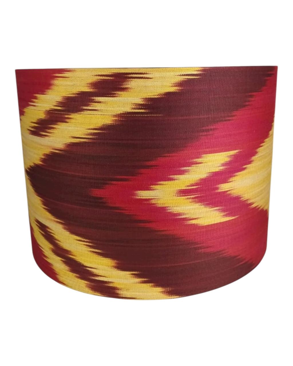 Cúpula Ikat Bordô 40x28