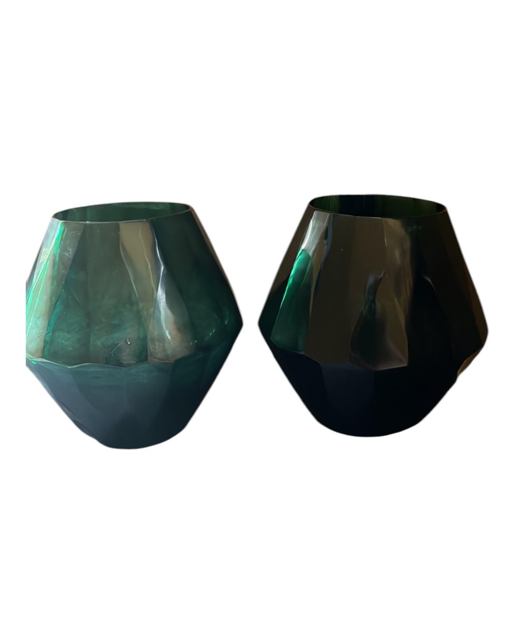 Vaso Vidro Esmeralda