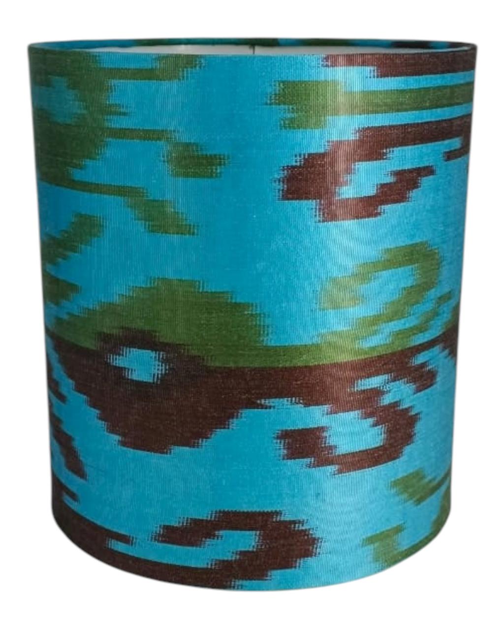 Cúpula Seda Azul 18x20