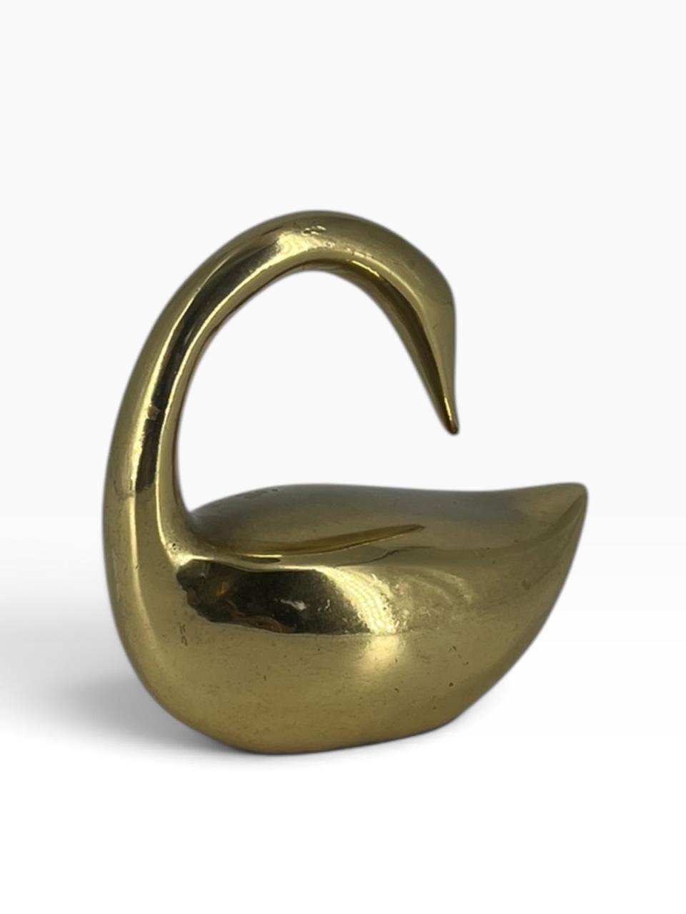 Escultura Cisne Bronze