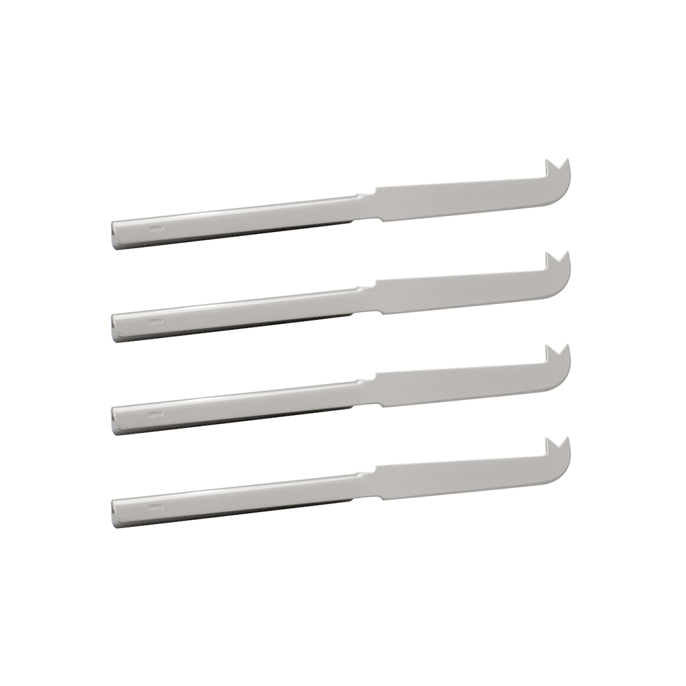 Set De 4 Facas Inox Formaggio