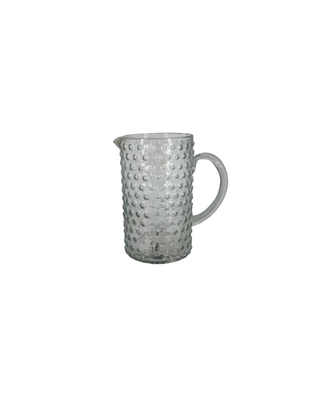 Jarra Bubble em Vidro Transparente