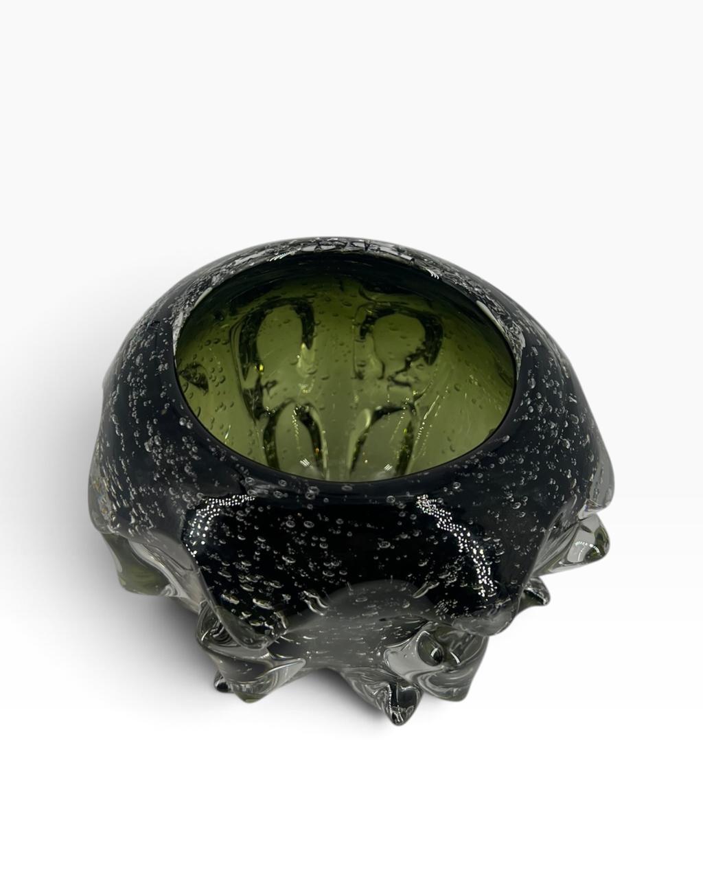 Vaso Nebula Verde P