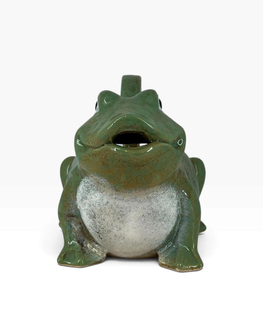 Regador Sapo Cerâmica