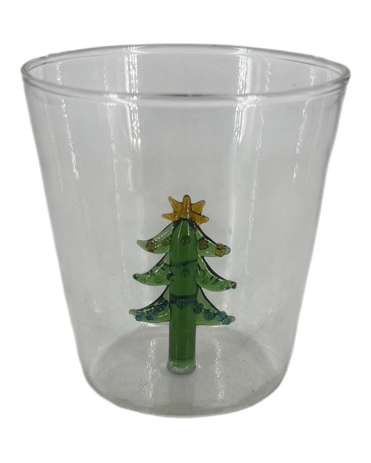 Copo Vidro Borossilicato Árvore