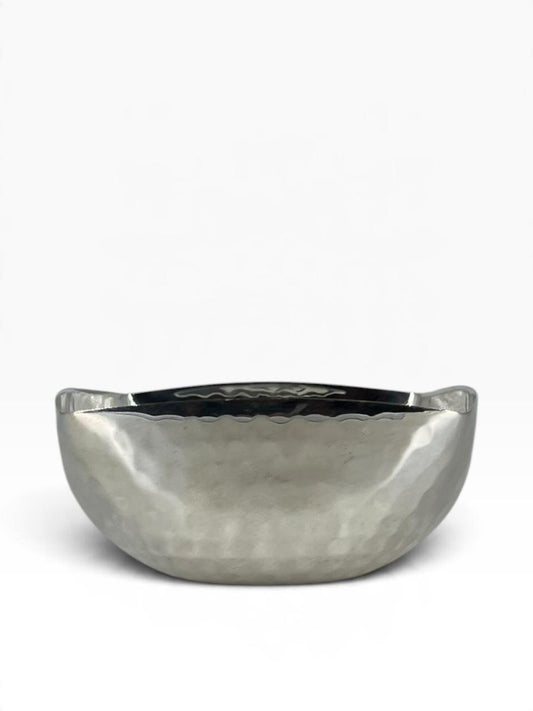 Bowl Metal Martelado Quadrado