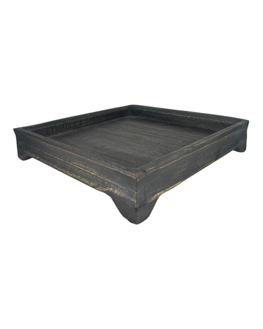 Bandeja Quadrada Laca Black P