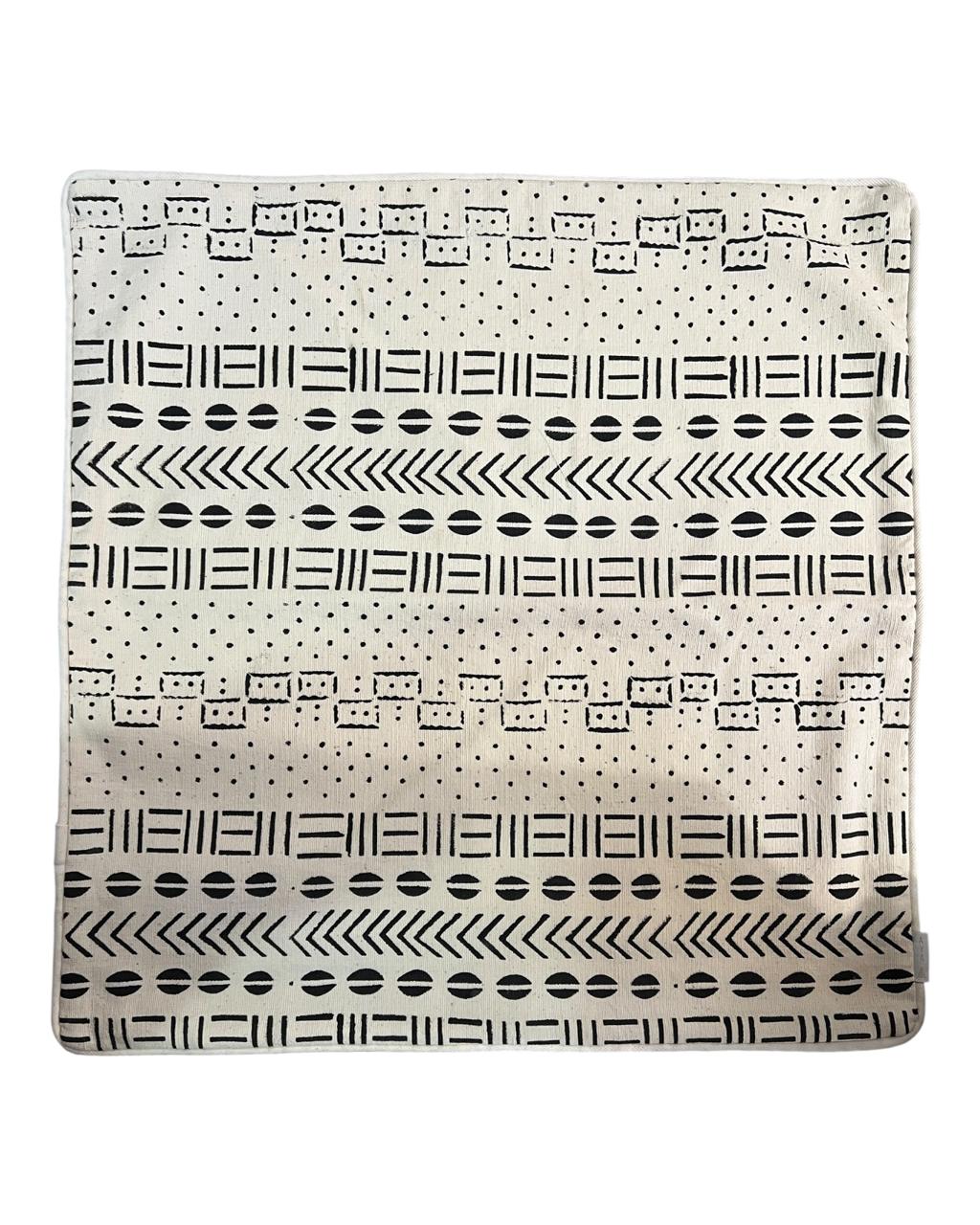 Almofada Ndomo Mali 3 cru 50x50