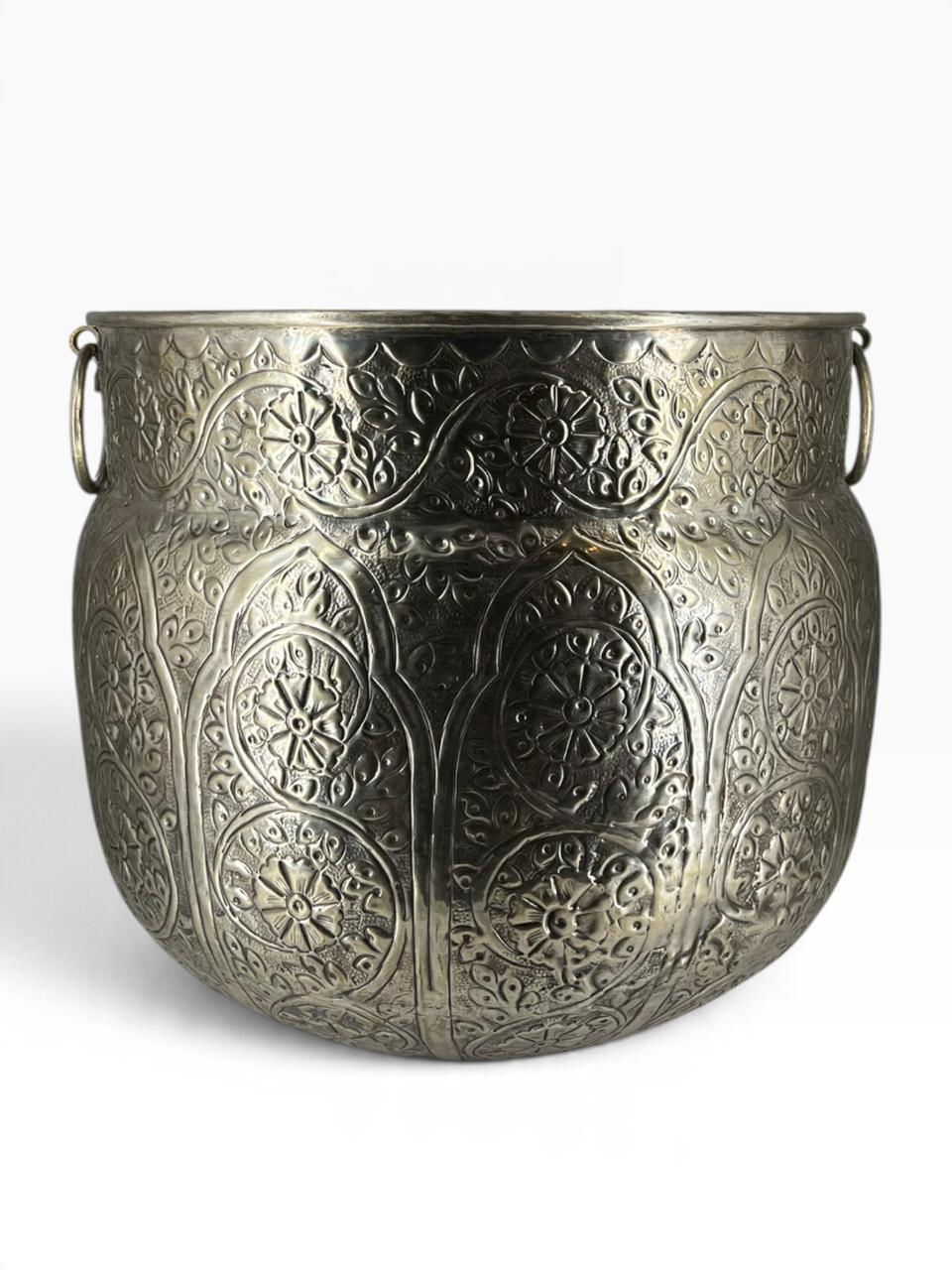 Cachepot Ornamentado Alpaca G