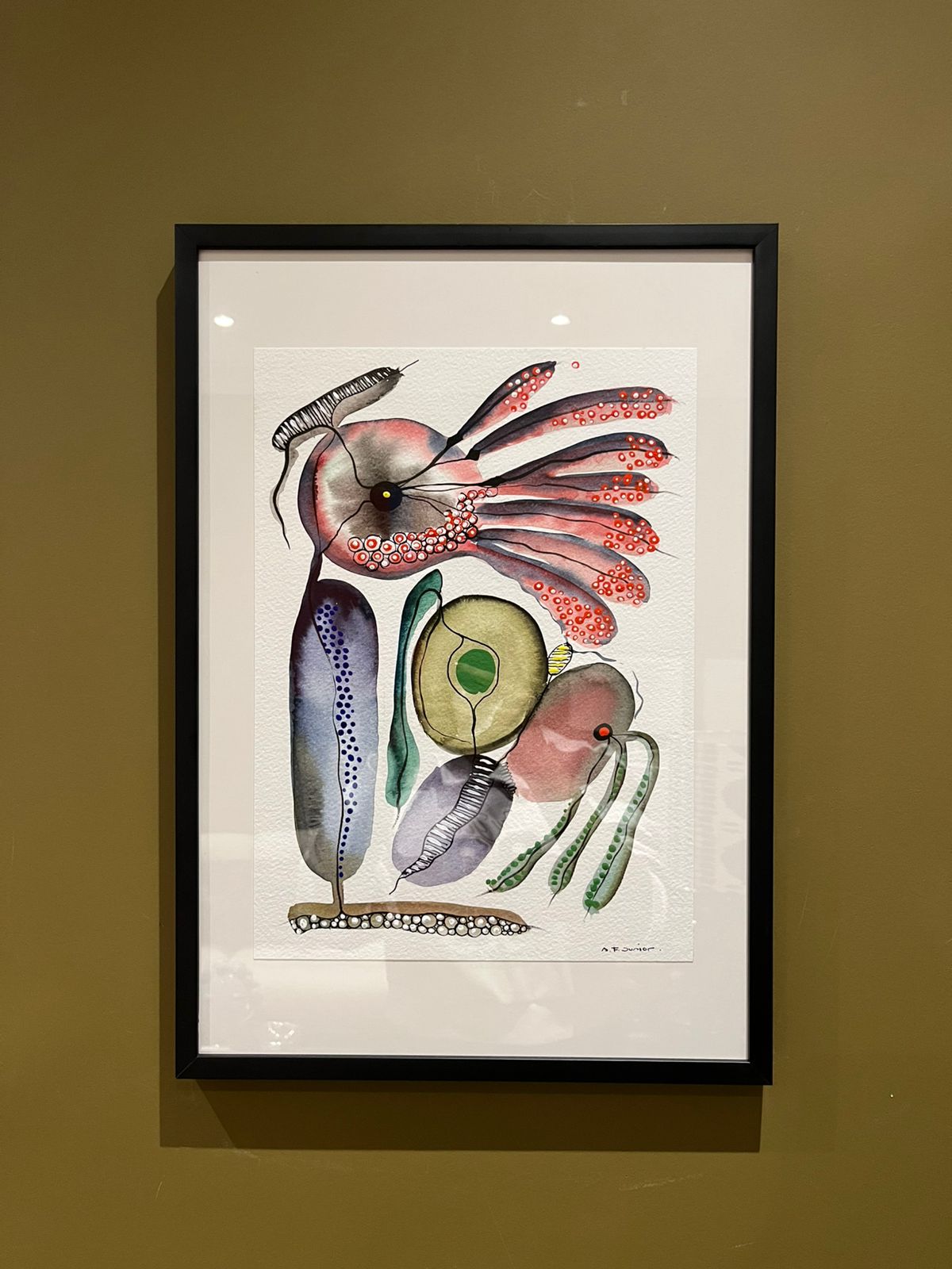 Quadro Aquarela 17 50 x 35