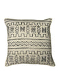 Almofada Bogolan Burkina Faso 32 Branco 50x50
