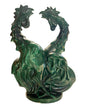 Escultura Galos Verde anos 80